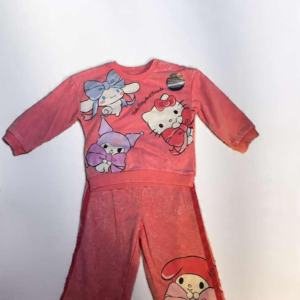 CONJUNTO CON DIBUJO HELLO KITTY
